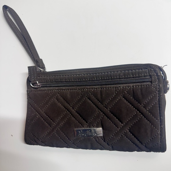 Vera Bradley brown, Purple and Pink Patterned Wallet - Picture 1 of 4